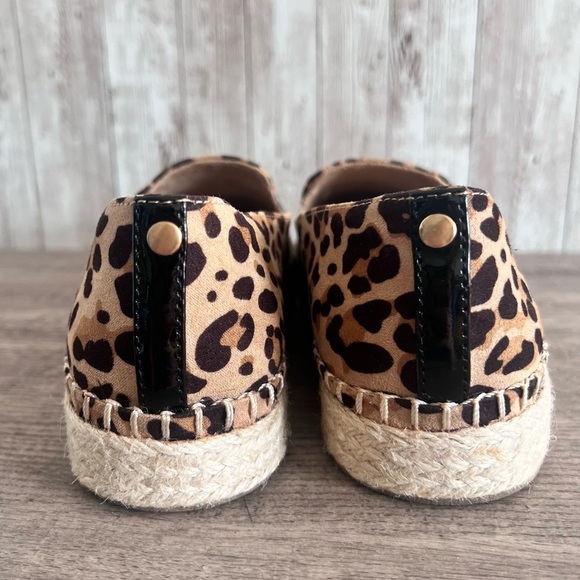 Dr Scholls Animal Print Espadrilles Size 7 - Picture 8 of 9